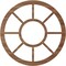 Ekena Millwork Grace Wood Fretwork Pierced Ceiling Medallion, Walnut, 16"OD x 5 3/4"ID x 1/4"T CMWP16X0250GRWA - alternate 2